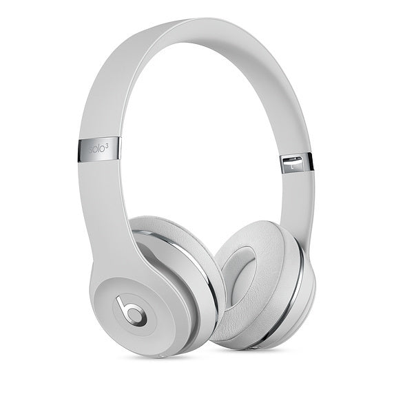 Beats Solo3 Wireless Headphones Satin Silver