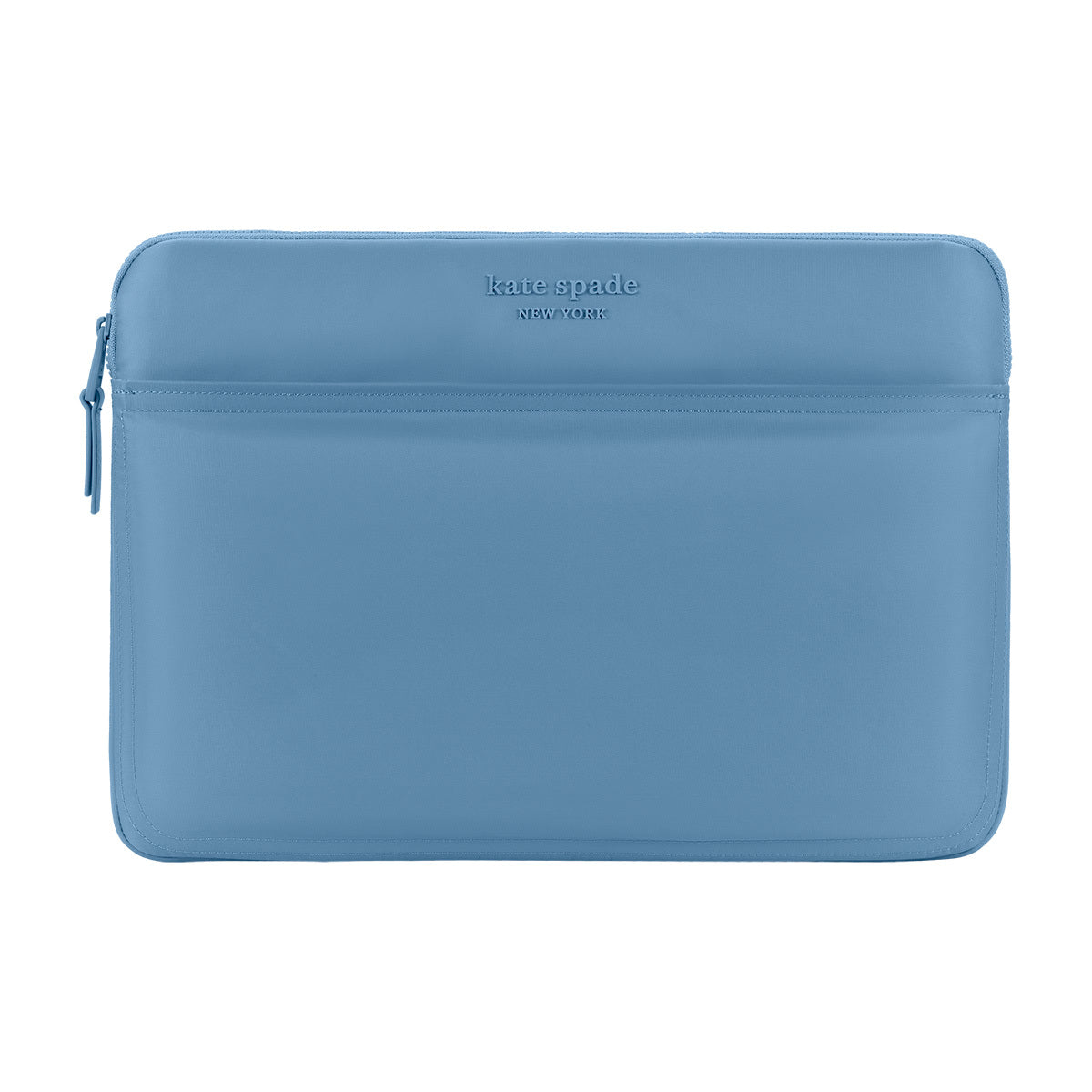 KSNY 14" Laptop Puffer Sleeve Dusty Blue