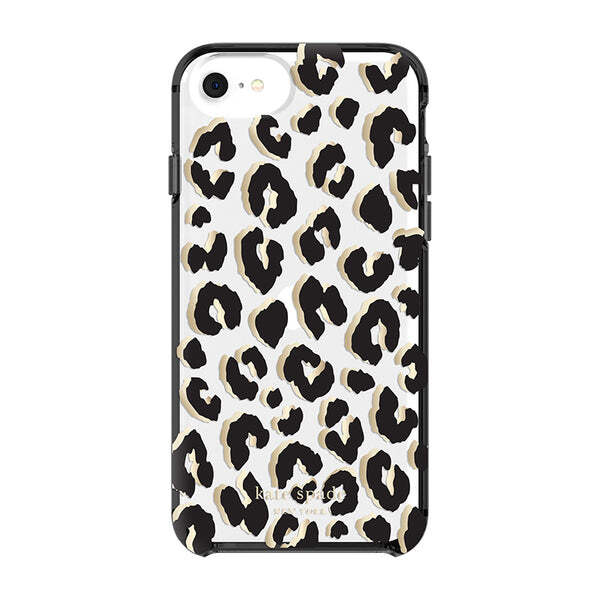 KSNY iPhone 6/7/8/SE (2020) Protective Hardshell City Leopard Black