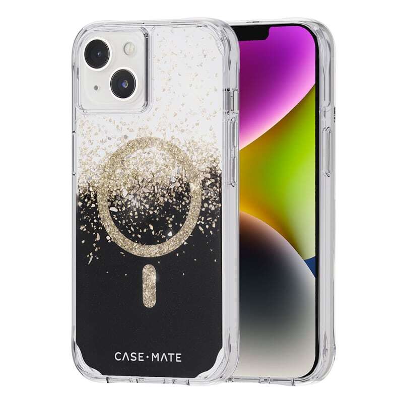 Casemate iPhone 14 Anti-microbial w/Magsafe Karat Onyx
