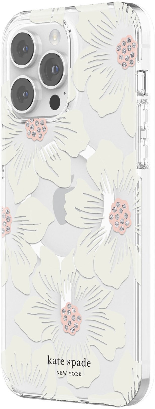 KSNY iPhone 14 Pro Max Magsafe Hardshell Hollyhock Clear