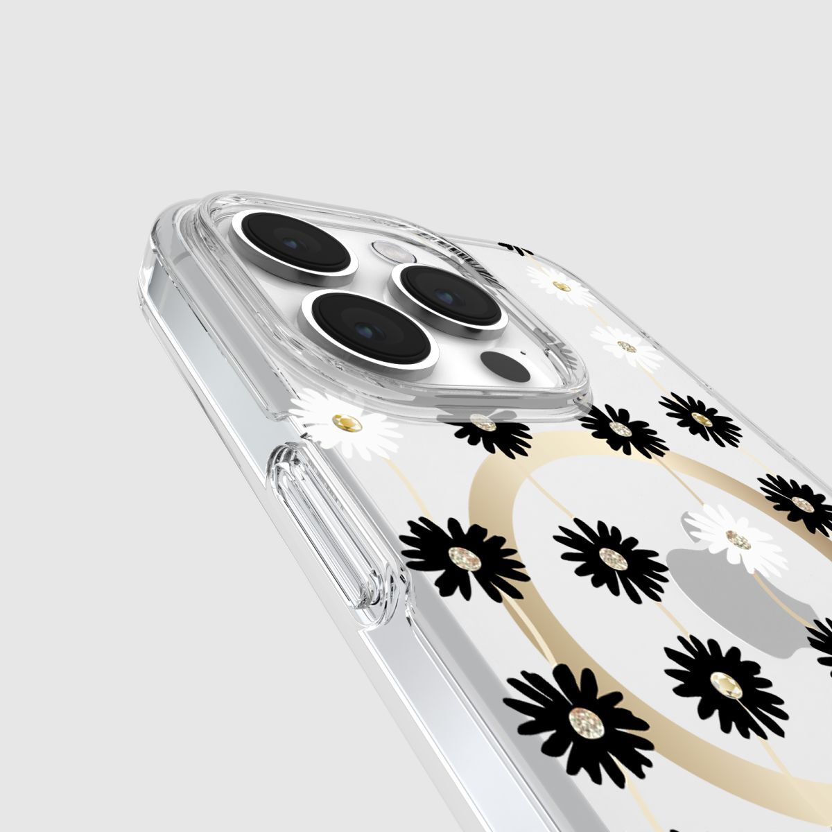 KSNY iPhone 15 Pro Protective Case Magsafe Daisy Chain