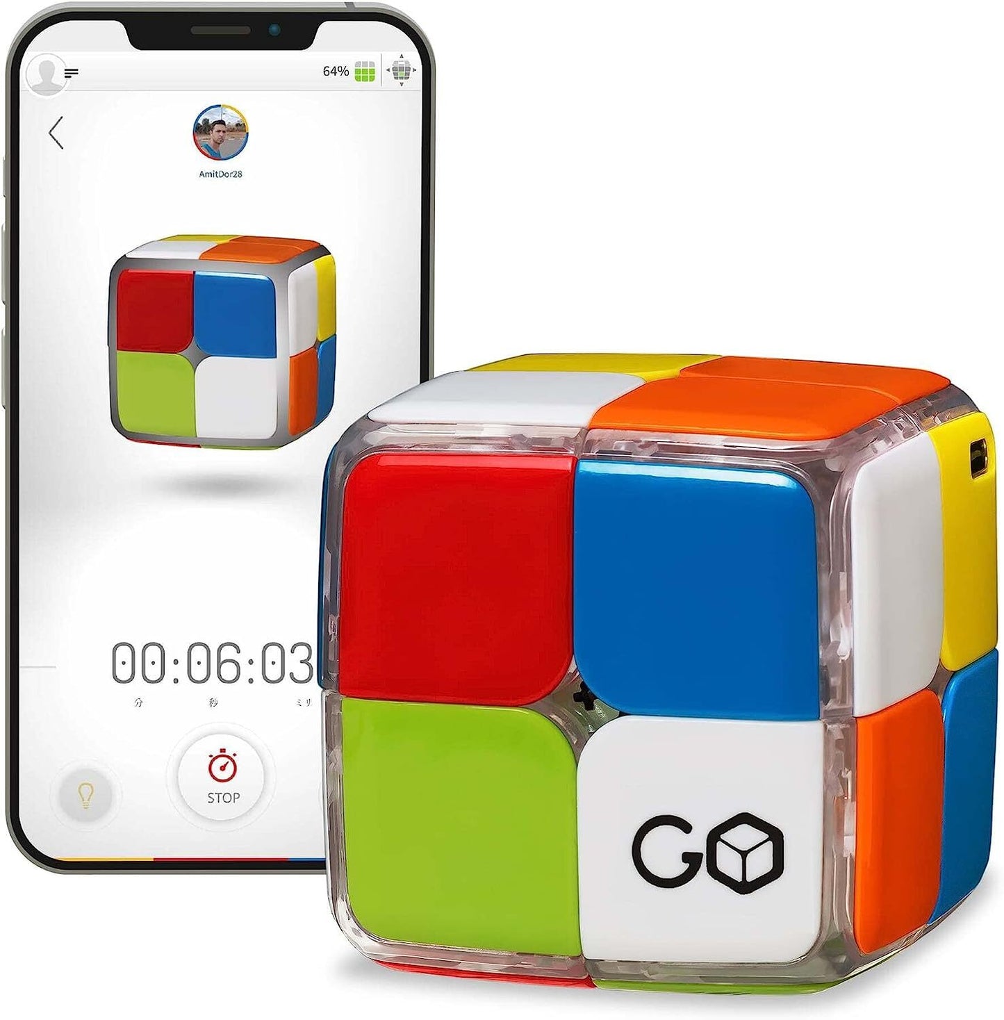 GoCube 2x2 - The First Ever 2x2 Connected Cube