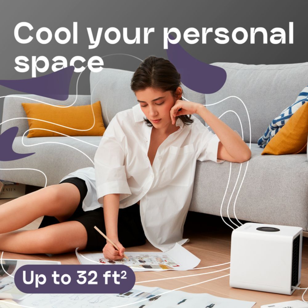 Evapolar evaCHILL Personal Evaporative Air Cooler and Humidifier White