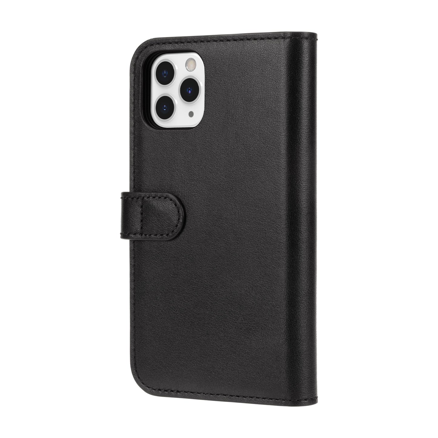 Coach Leather Folio for iPhone 11 Pro Black/Blind Logo