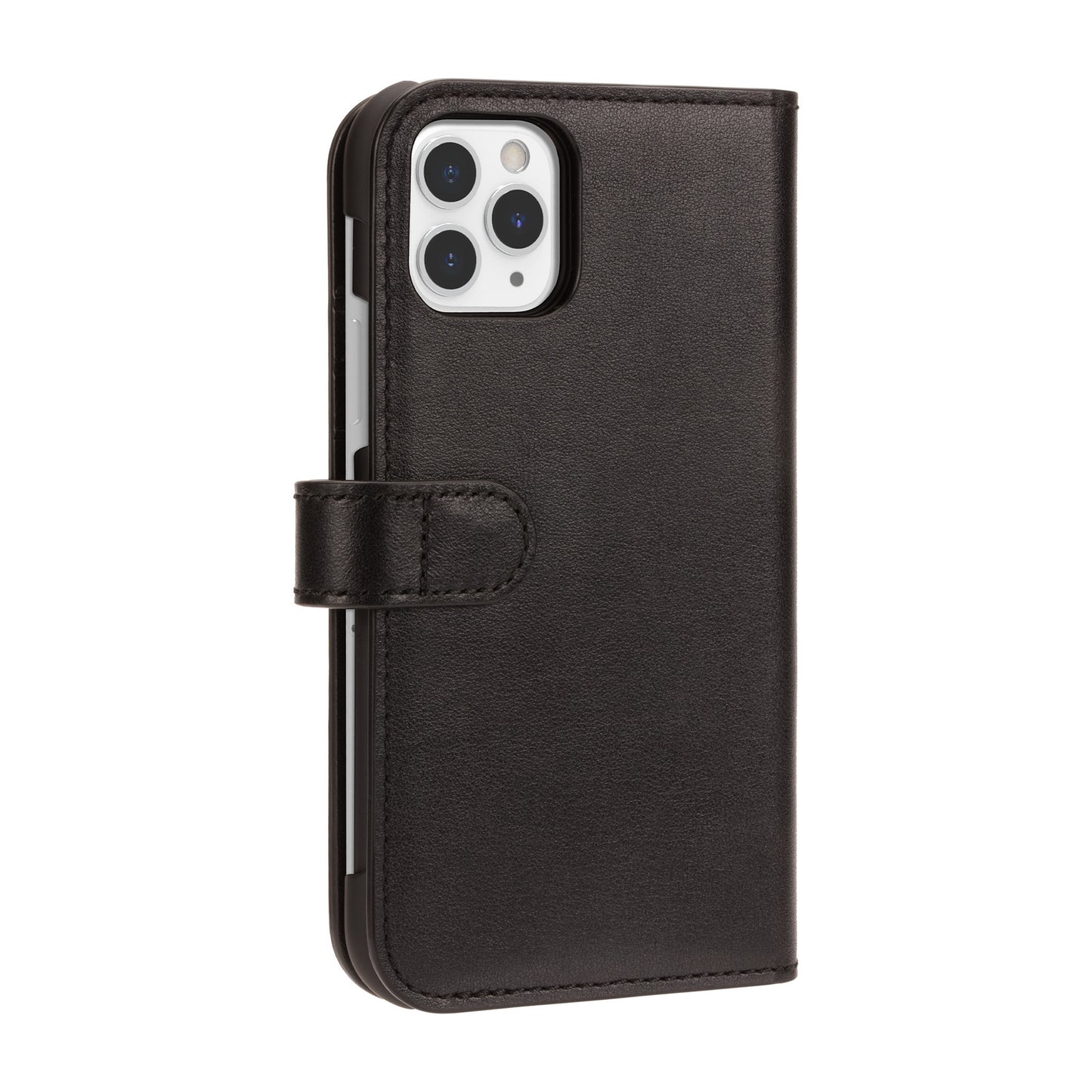 Coach Leather Folio for iPhone 11 Pro Black/Blind Logo