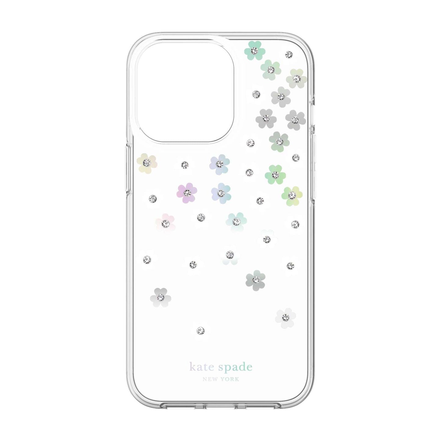 KSNY iPhone 13 Pro Protective Hardshell Scattered Flowers