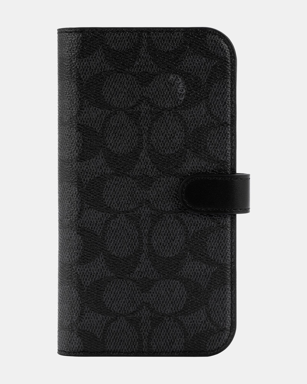 Coach iPhone 14 Pro Max Folio Folio Signature C Black