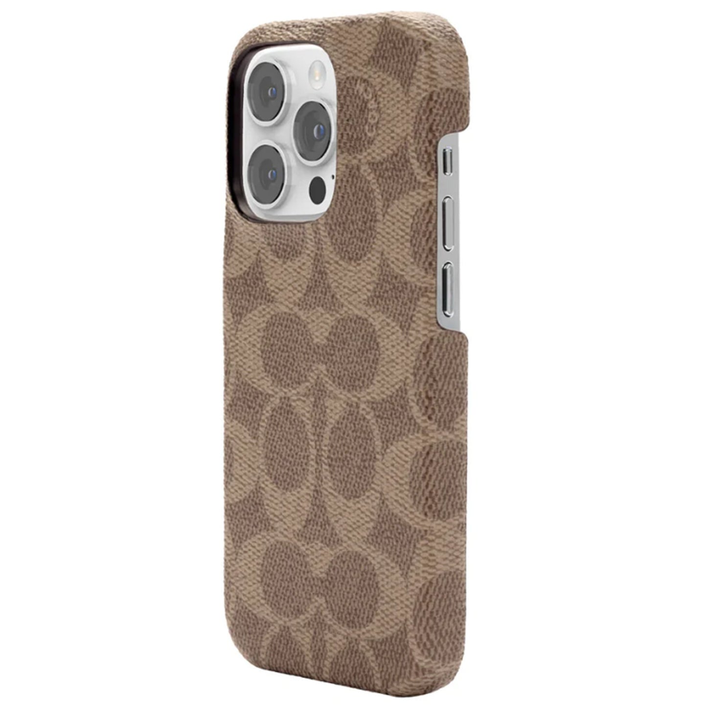 Coach iPhone 14 Pro Slim Wrap Slim Wrap Signature C Tan
