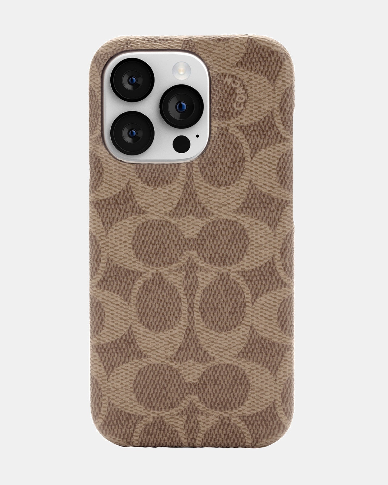 Coach iPhone 14 Pro Slim Wrap Slim Wrap Signature C Tan