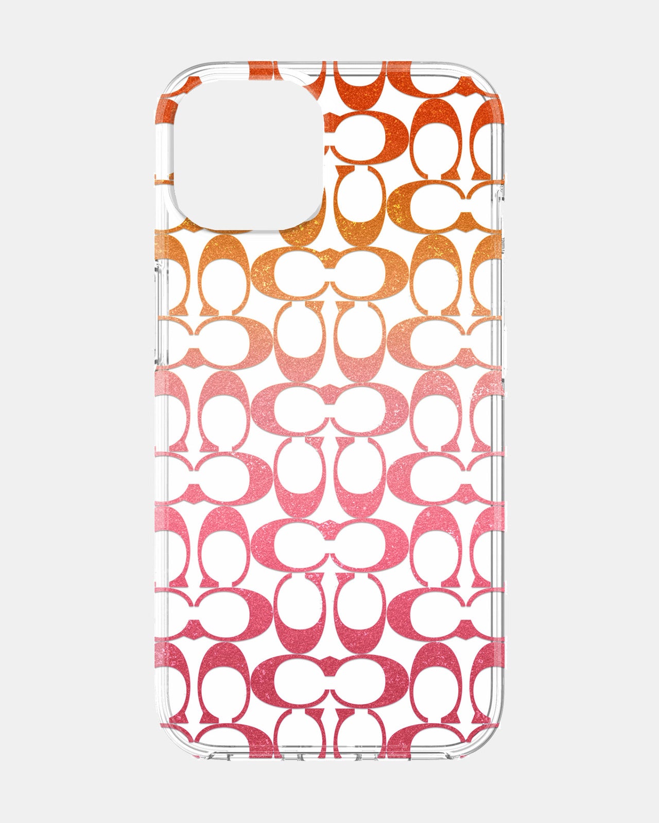 Coach iPhone 14 Protective Protective Signature C Pink