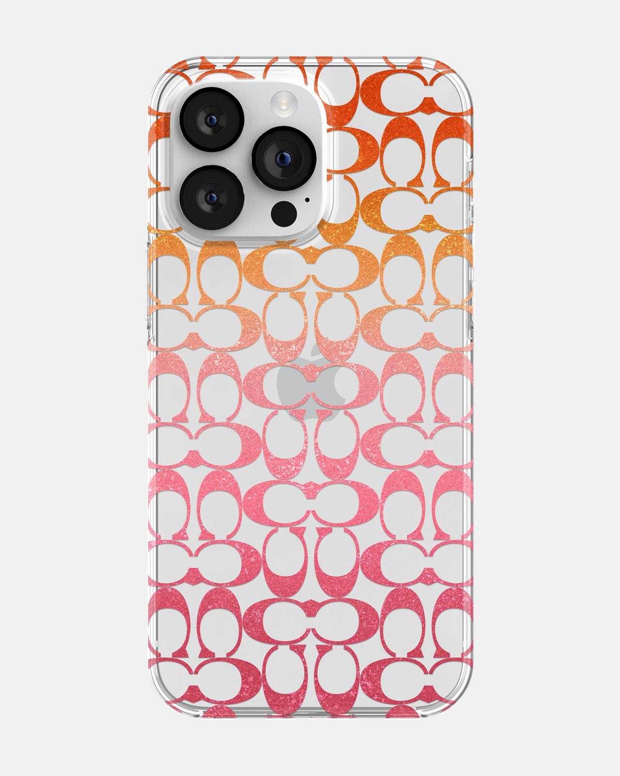 Coach iPhone 14 Pro Max Protective Signature C Pink