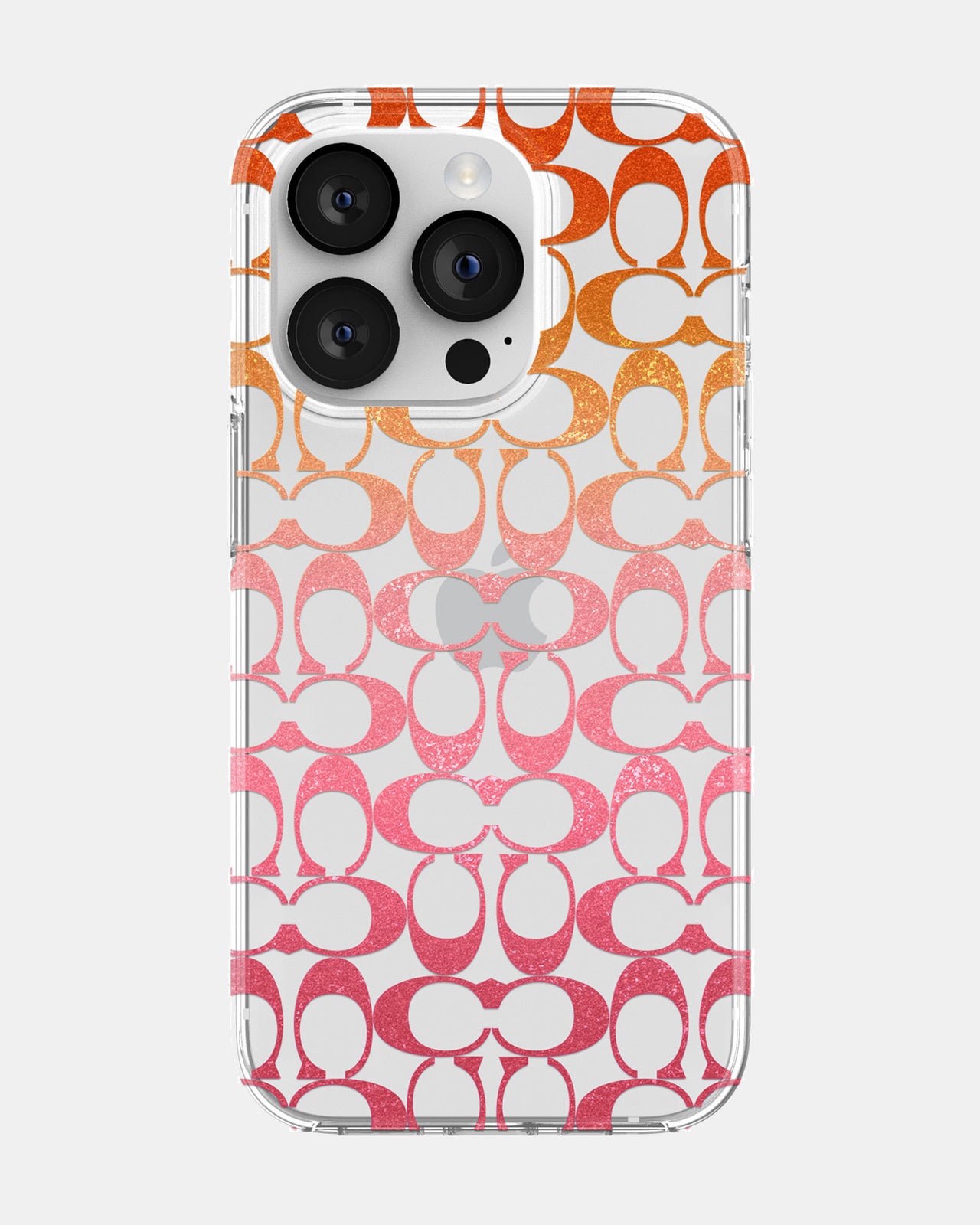 Coach iPhone 14 Pro Protective Protective Signature C Pink