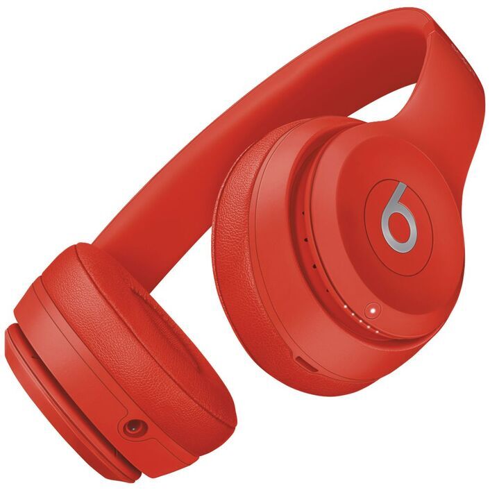 Beats Solo3 Wireless Bluetooth Headphones Red