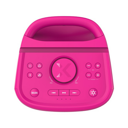 BlueAnt X4 Portable 50W Bluetooth Party Speaker Pink