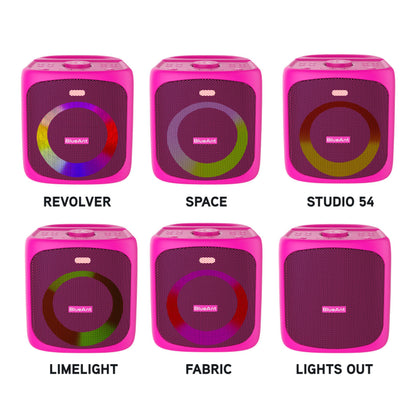 BlueAnt X4 Portable 50W Bluetooth Party Speaker Pink