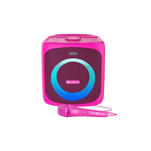 BlueAnt X4 Portable 50W Bluetooth Party Speaker Pink