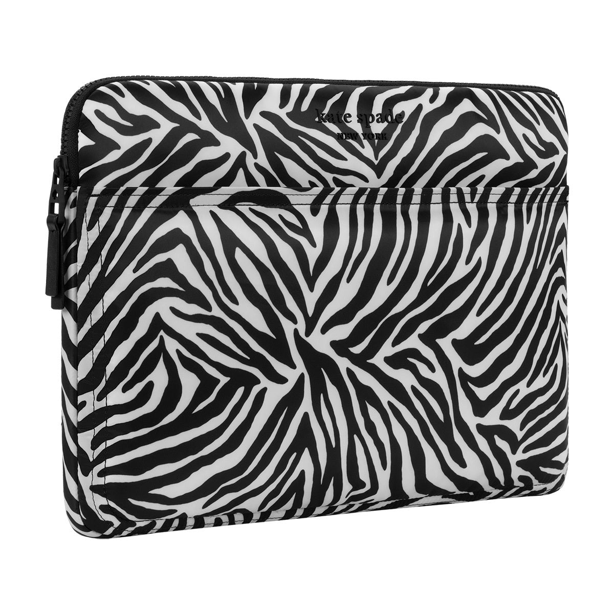 KSNY 14" Laptop Puffer Sleeve Zebra