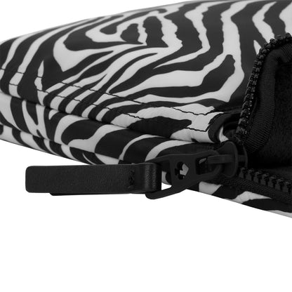 KSNY 14" Laptop Puffer Sleeve Zebra