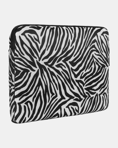 KSNY 16" Laptop Puffer Sleeve Zebra