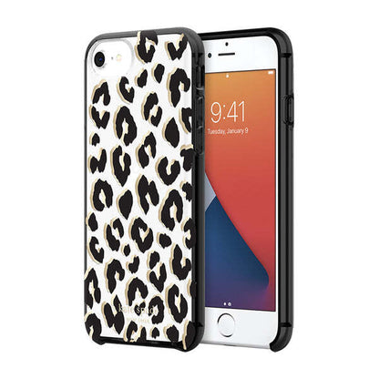 KSNY iPhone 6/7/8/SE (2020) Protective Hardshell City Leopard Black