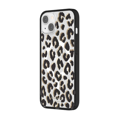 KSNY iPhone 13 Protective Hardshell MagSafe City Leopard Black