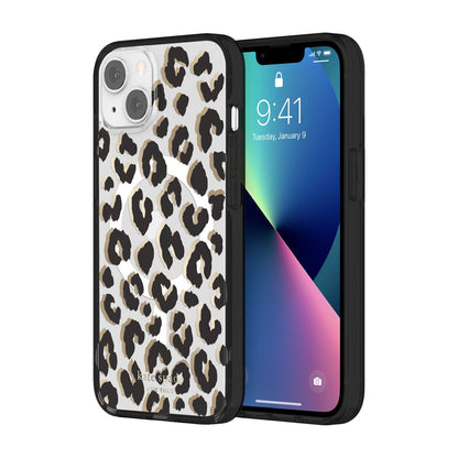 KSNY iPhone 13 Protective Hardshell MagSafe City Leopard Black