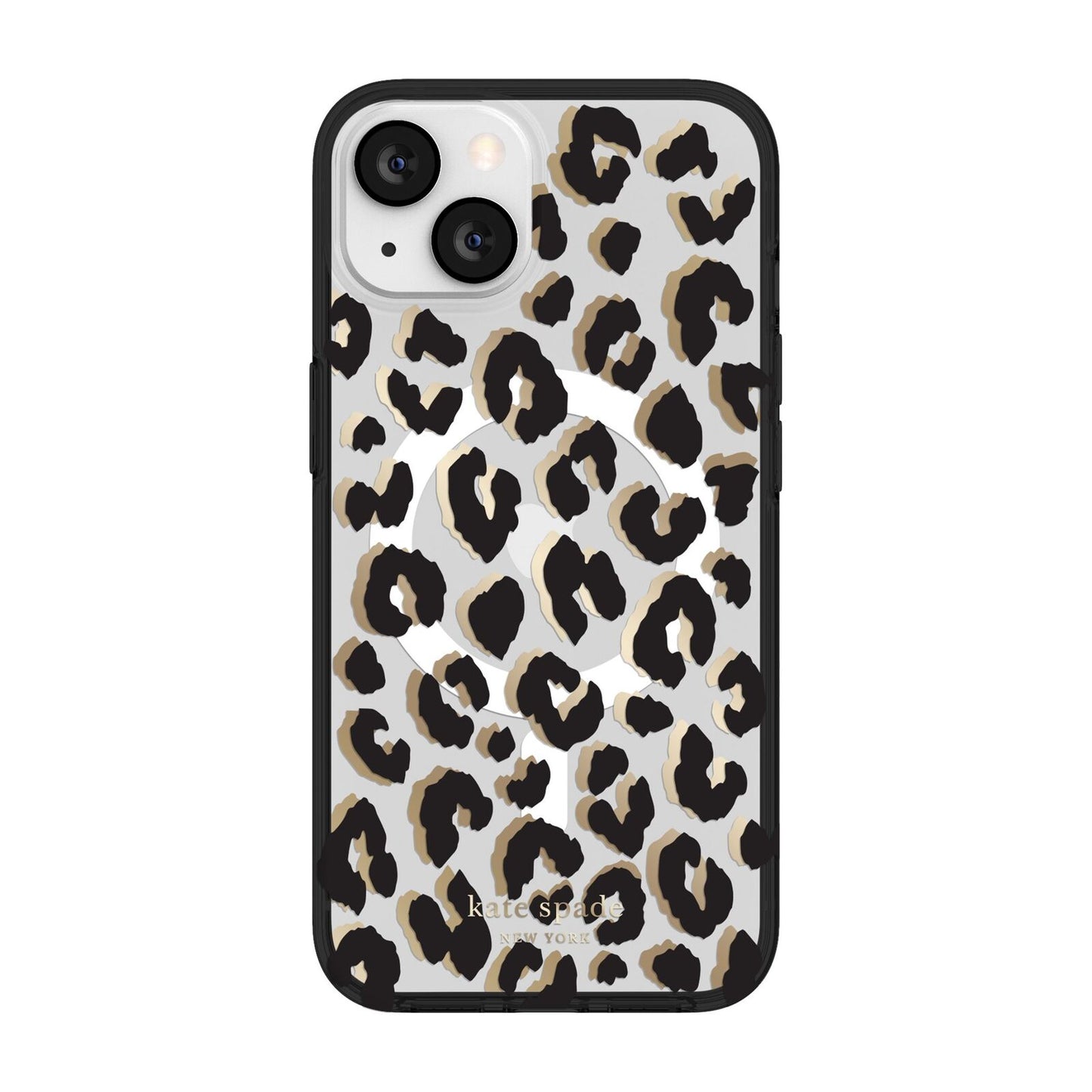 KSNY iPhone 13 Protective Hardshell MagSafe City Leopard Black