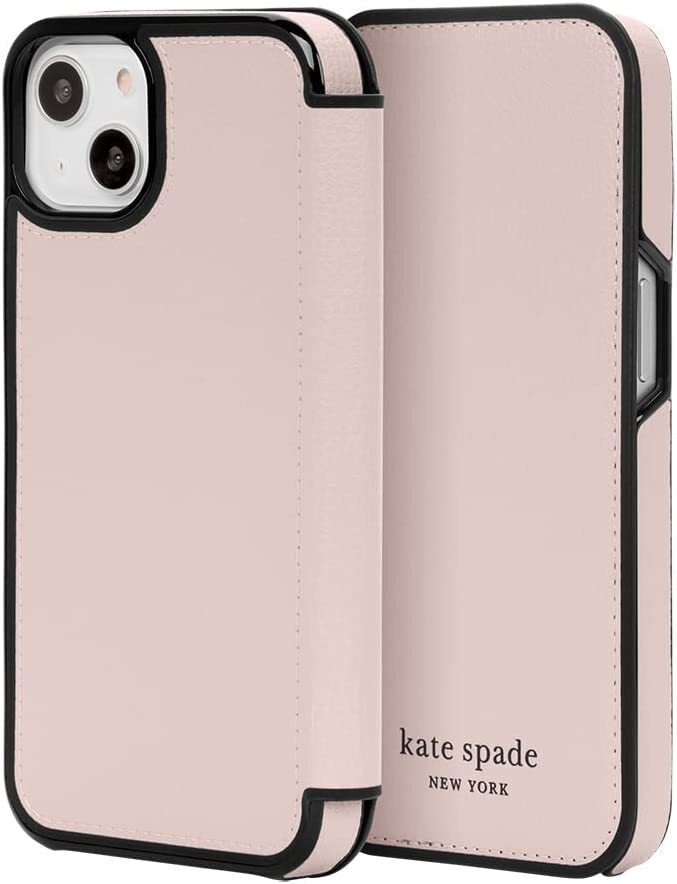 kate spade new york for Apple iPhone 13 Pro Folio BLACK/PALE VELLUM