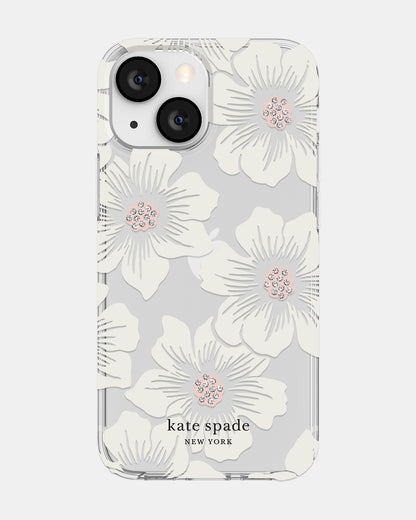 kate spade new york for Apple iPhone 12/13 mini Protective Hardshell Flower Print