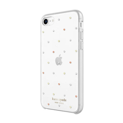 kate spade new york Protective Hardshell Phone Case for Apple iPhone SE/8/7/6 Pin Dot Gem