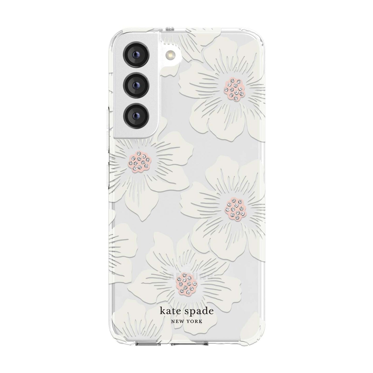 kate spade new york Phone Case for Galaxy S22 Protective Hardshell Flower Print