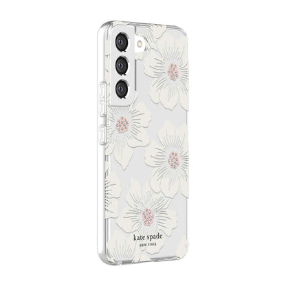 kate spade new york Phone Case for Galaxy S22 Protective Hardshell Flower Print