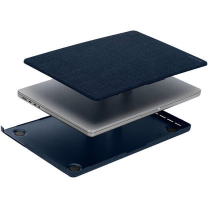 Incase 14" MacBook Pro 2021 Textured Hardshell w/ Woolenex Cobalt