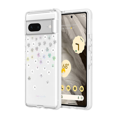 KSNY Google Pixel 7 Defensive Hardshell Scattered Flowers