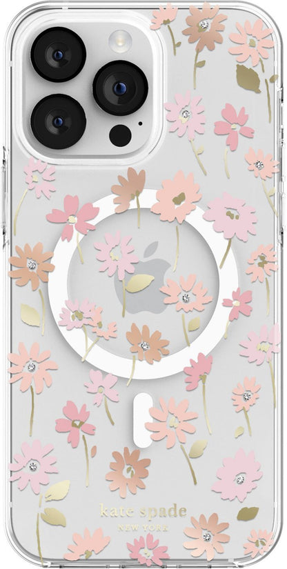 KSNY iPhone 14 Pro Max Magsafe Hardshell Flower Pot Blush