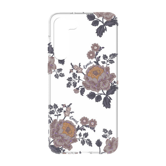 Coach phone case for Samsung S23+ Protective Case Moody Floral