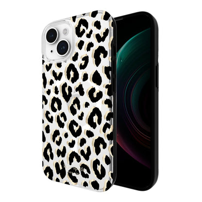 KSNY iPhone 15 Protective Case Magsafe City Leopard