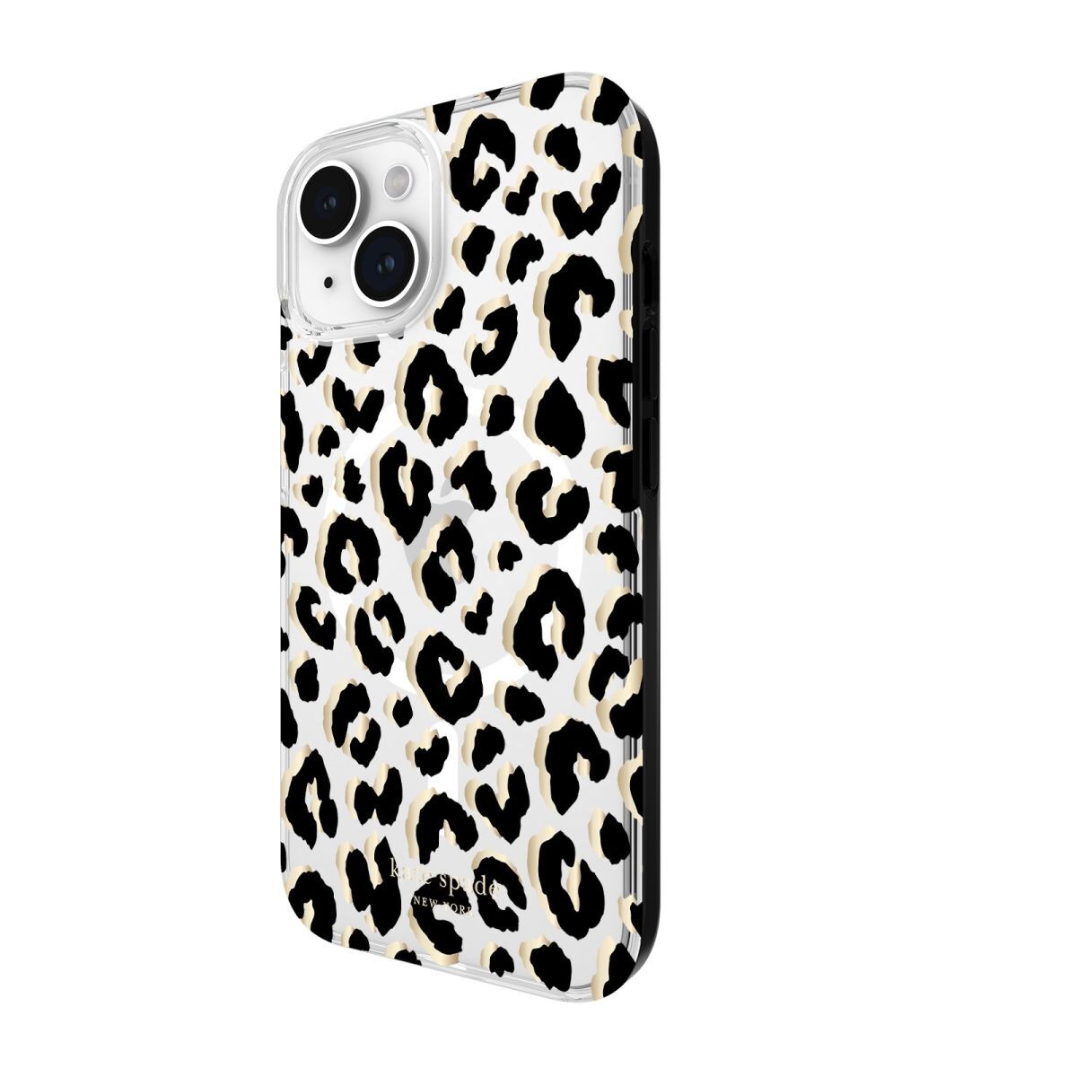 KSNY iPhone 15 Protective Case Magsafe City Leopard