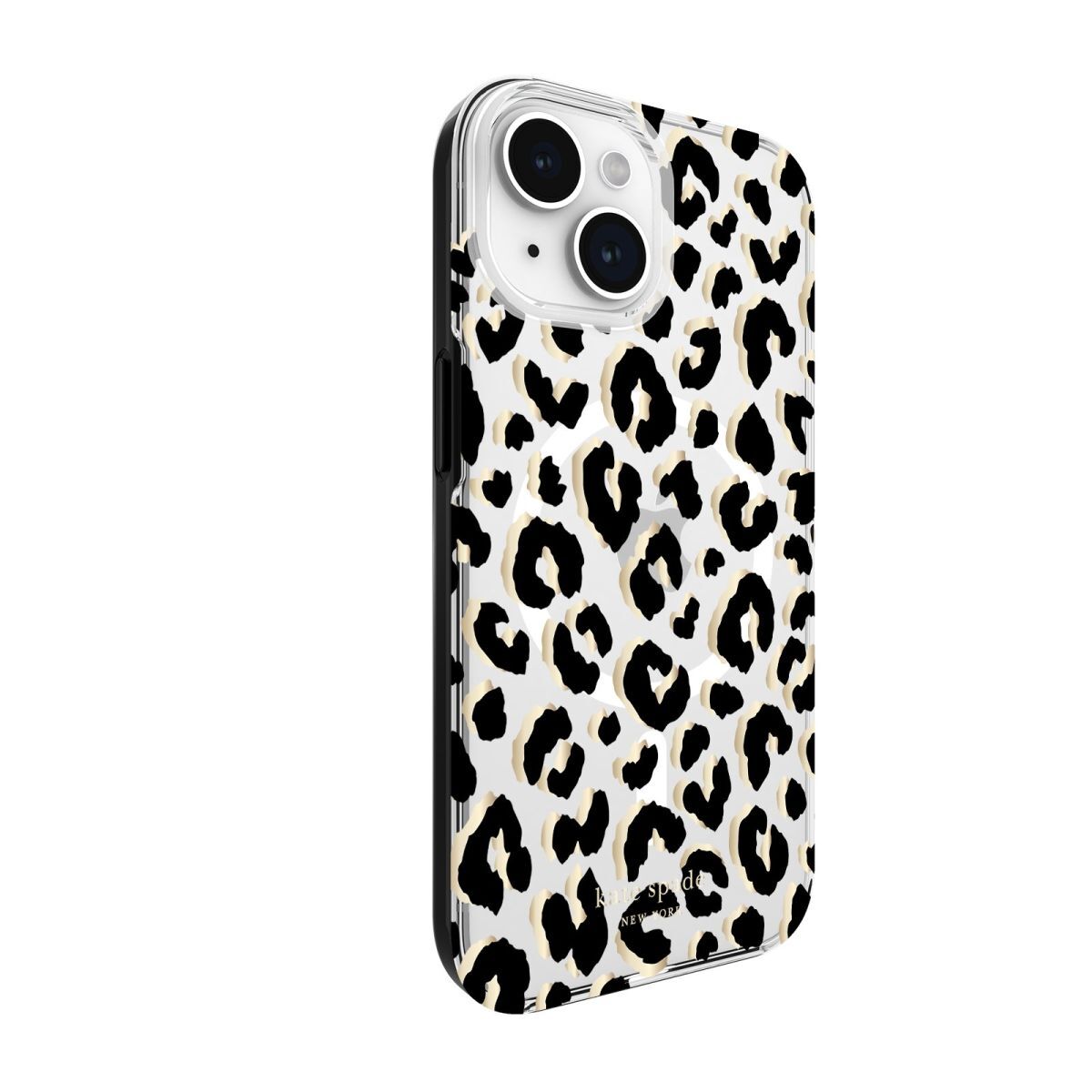 KSNY iPhone 15 Protective Case Magsafe City Leopard