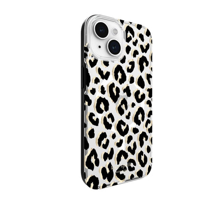 KSNY iPhone 15 Protective Case Magsafe City Leopard