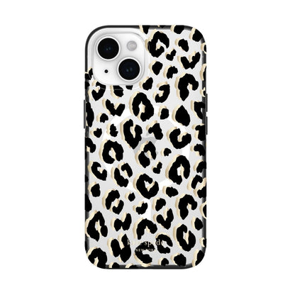 KSNY iPhone 15 Protective Case Magsafe City Leopard