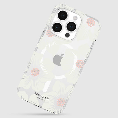 KSNY iPhone 15 Pro Protective Case Magsafe Hollyhock
