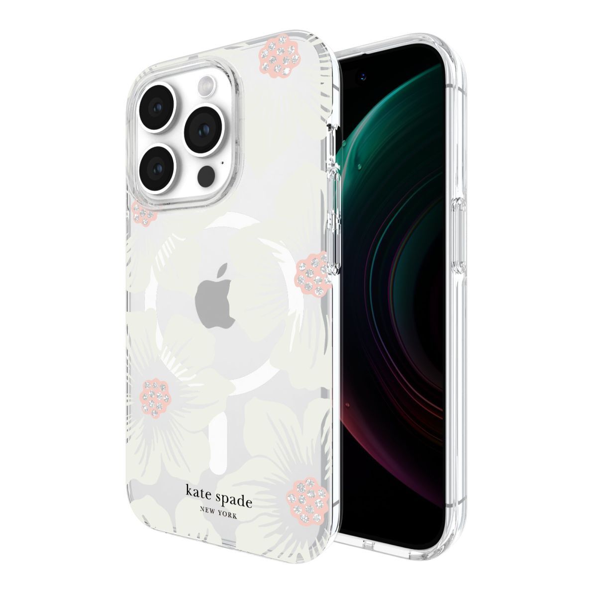 KSNY iPhone 15 Pro Protective Case Magsafe Hollyhock