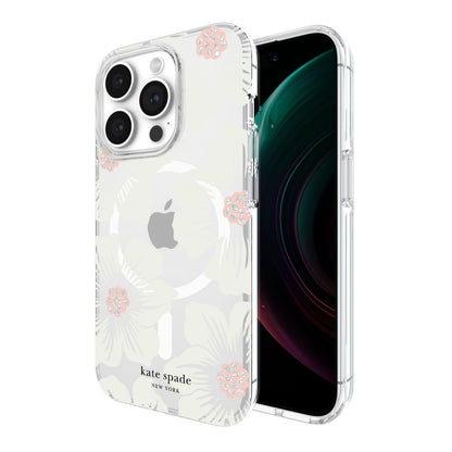 KSNY iPhone 15 Pro Protective Case Magsafe Hollyhock