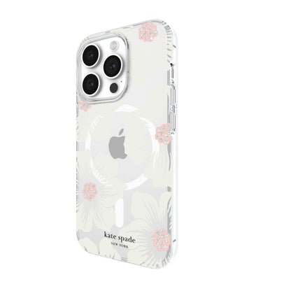 KSNY iPhone 15 Pro Protective Case Magsafe Hollyhock