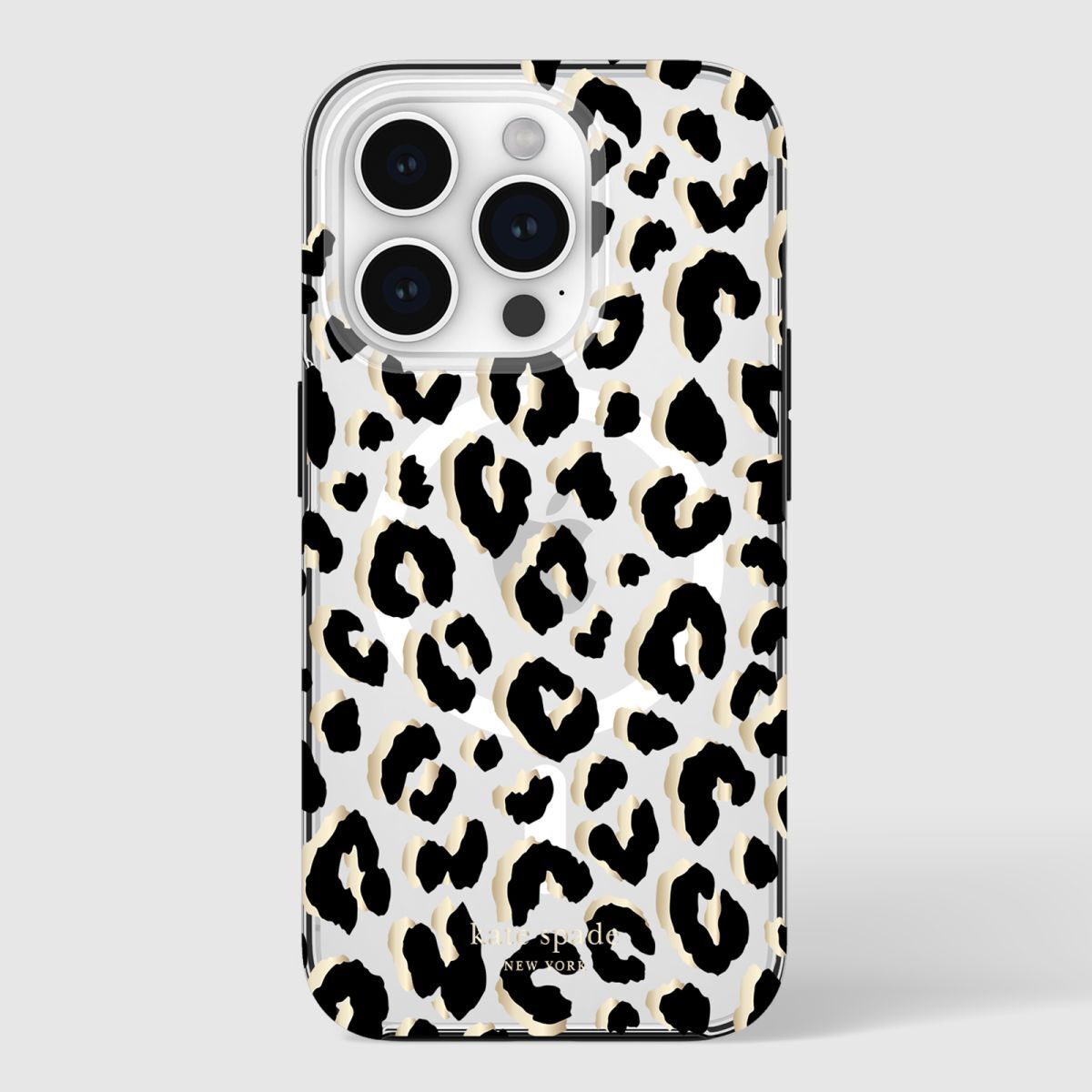 KSNY iPhone 15 Pro Protective Case Magsafe City Leopard