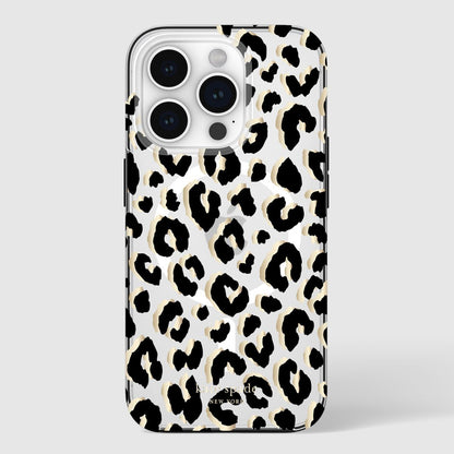 KSNY iPhone 15 Pro Protective Case Magsafe City Leopard
