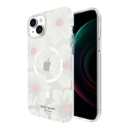 KSNY iPhone 15 Plus Protective Case Magsafe Hollyhock