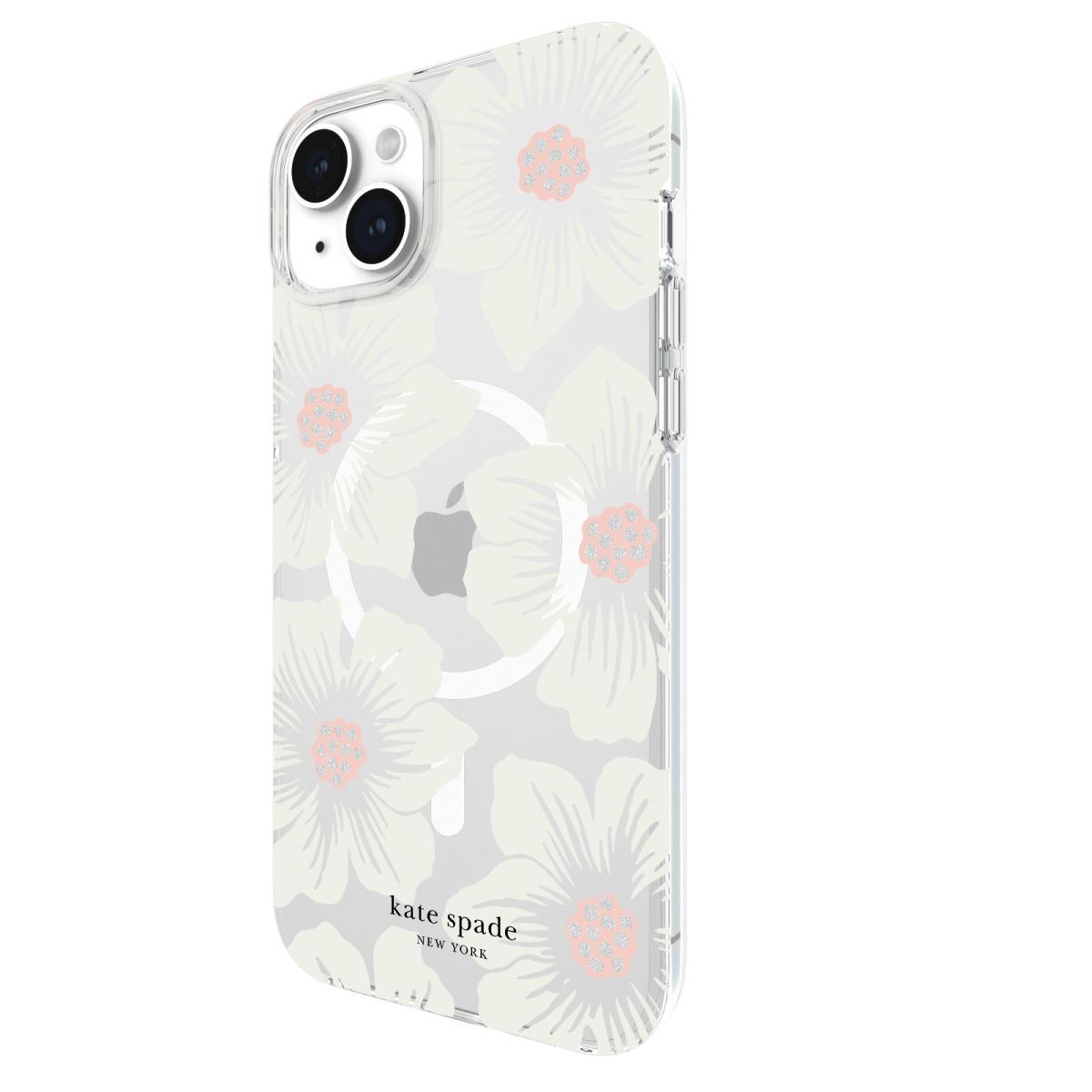 KSNY iPhone 15 Plus Protective Case Magsafe Hollyhock